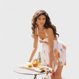 Dana - Krátke Kvetinové Šaty