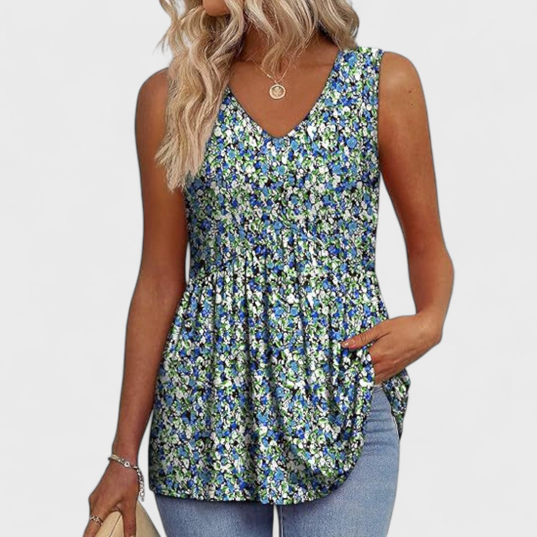 Elenor - Elegantný Casual Denný Top