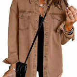 Martina - Džínová košela s gombíkmi