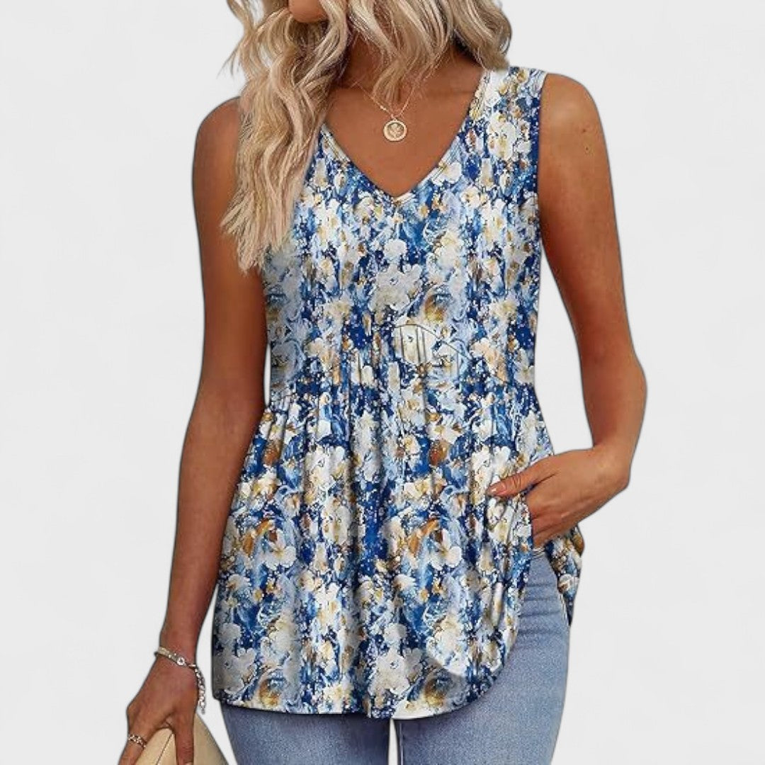 Elenor - Elegantný Casual Denný Top