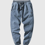 Elegantné džínsy jogger nohavice