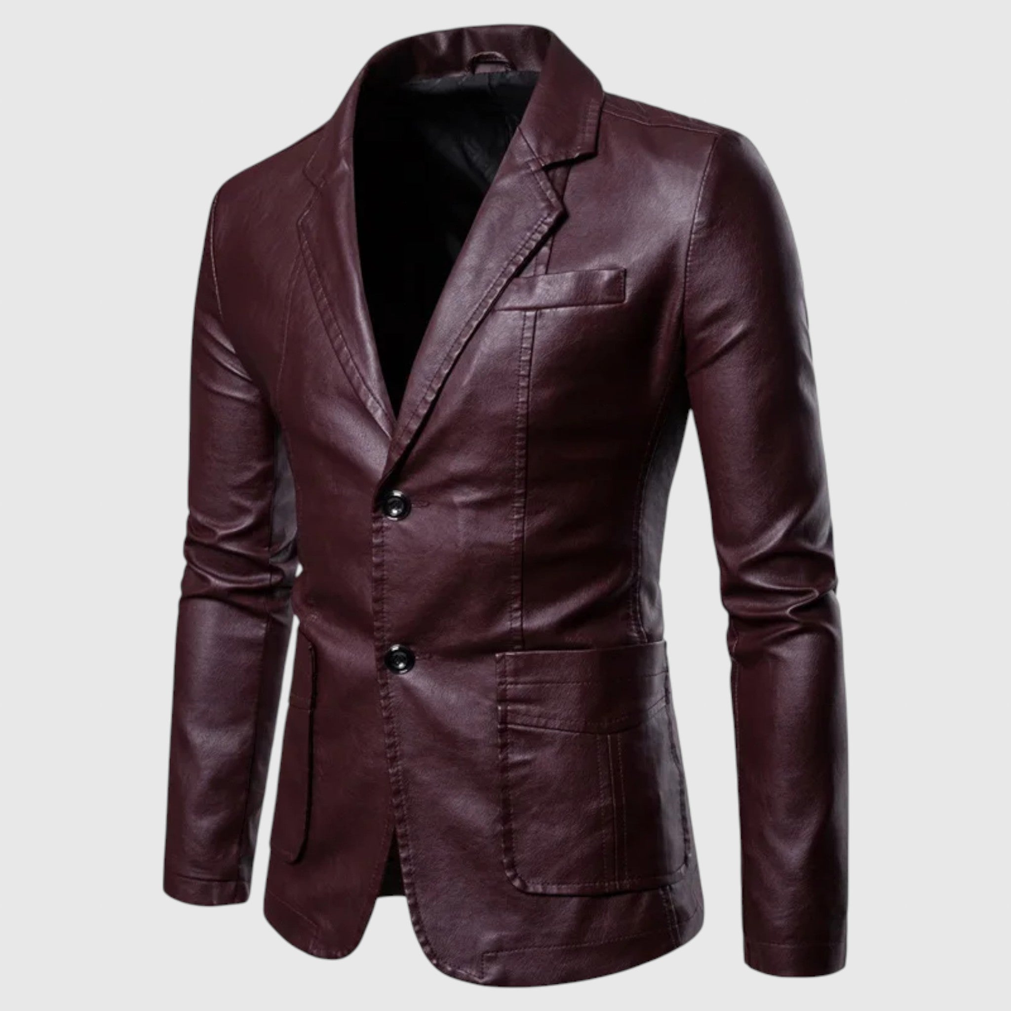 Stefan - Elegantná kožená bunda
