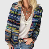 Catherine - Príjemný multicolor kardigan