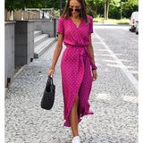 Nina - Elegantná Šaty s Výstrihom do V a Modelujúcim Strihom