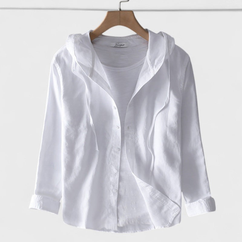 Alena - Ľahká blúza s kapucňou