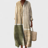 Alida - Vzorované Letné Šaty