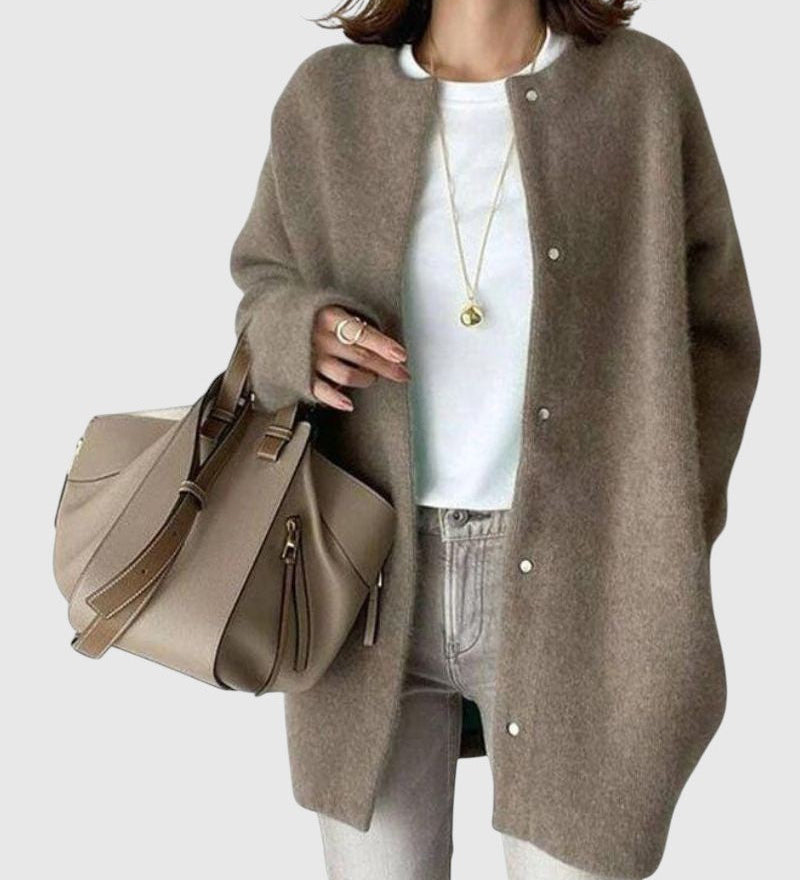 Julie – Minimalistický predĺžený kardigán