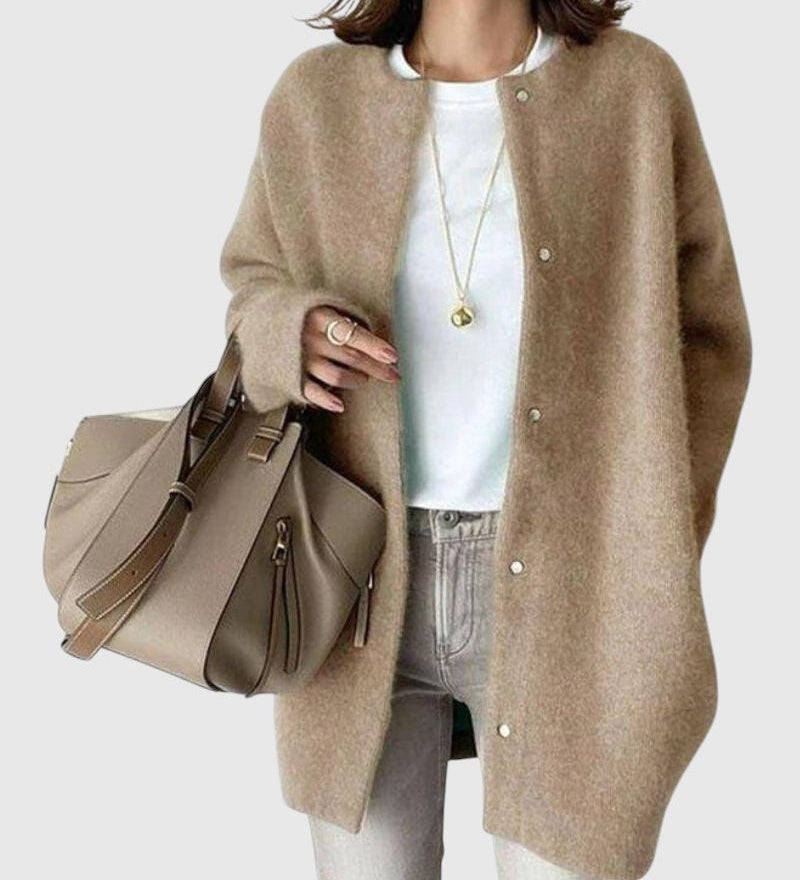 Julie – Minimalistický predĺžený kardigán