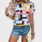 Chloe - Krátky rukáv blúzka