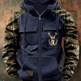 Neil | Čistý multi-pocket zip mikina