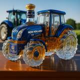 Traktor New Holland T7 - Klasická fľaša whisky