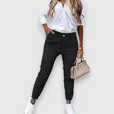 Isabel – Elegantné nohavice s vysokým pásom