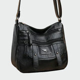 Elegantná kožená príručná taška