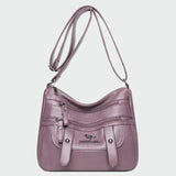 Elegantná kožená príručná taška