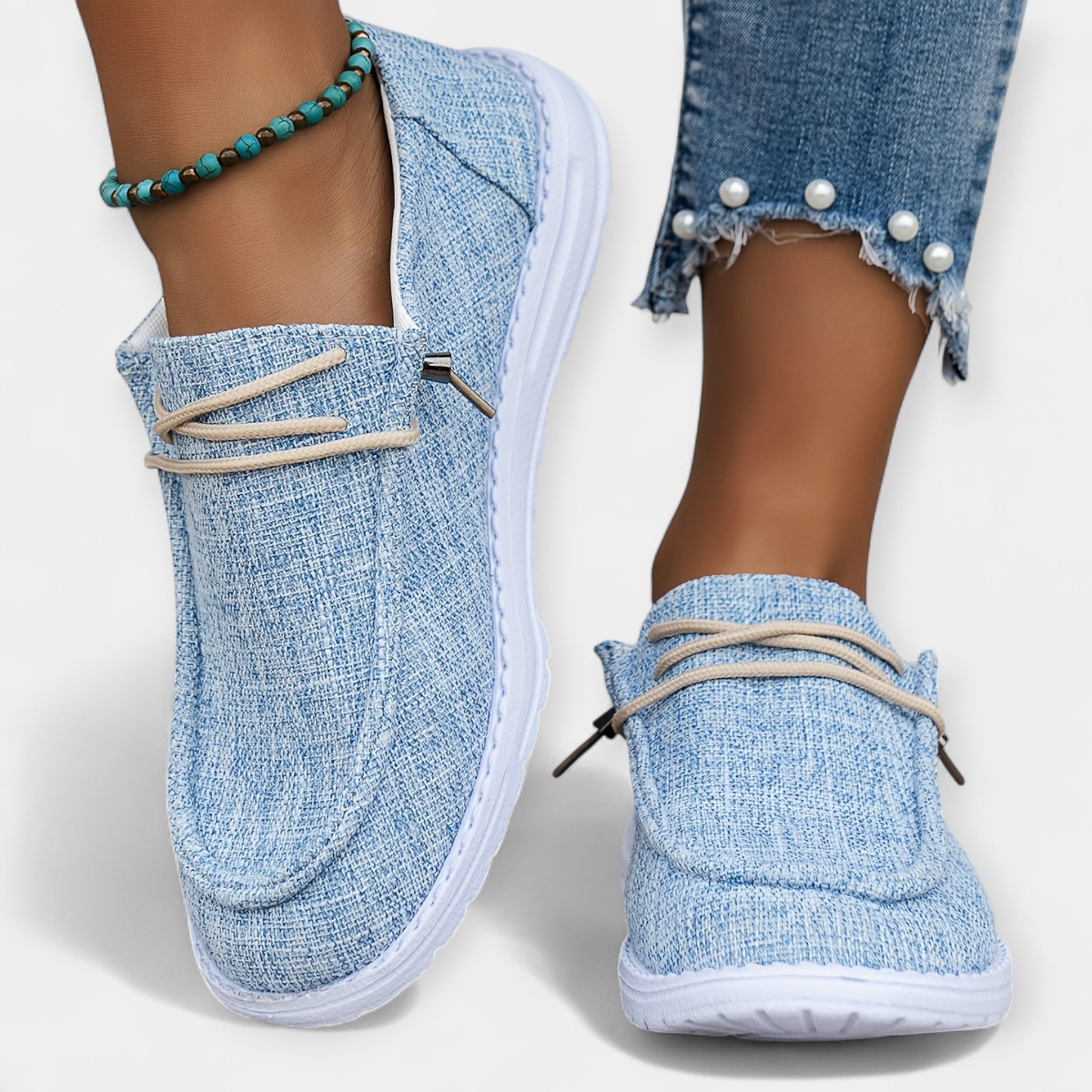 Pohodlné Textilné Topánky na Každodenné Nosene