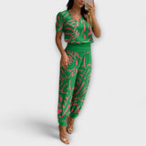 Irmelin – Elegantný set s topom a nohavicami