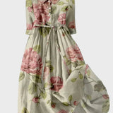 Šaty s romantickým kvetinovým vzorom