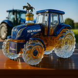 Traktor New Holland T7 - Klasická fľaša whisky