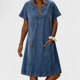 Helga - Mäkké Denim Šaty
