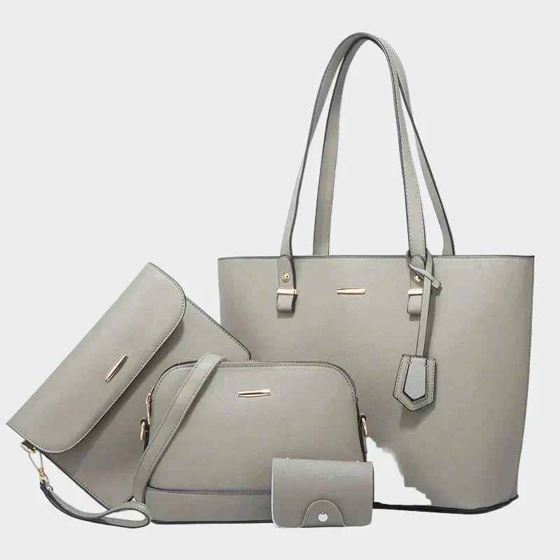 Elegantná kožená taška cez rameno