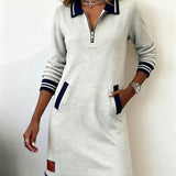 Hélène™ | Elegantná Bavlnená Šaty