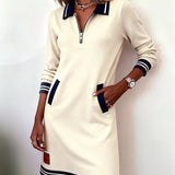 Hélène™ | Elegantná Bavlnená Šaty