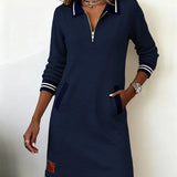 Hélène™ | Elegantná Bavlnená Šaty