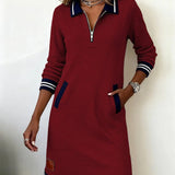 Hélène™ | Elegantná Bavlnená Šaty