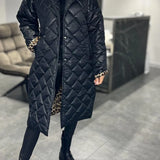 Eliška – Obojstranný kabát s leopardou podšívkou