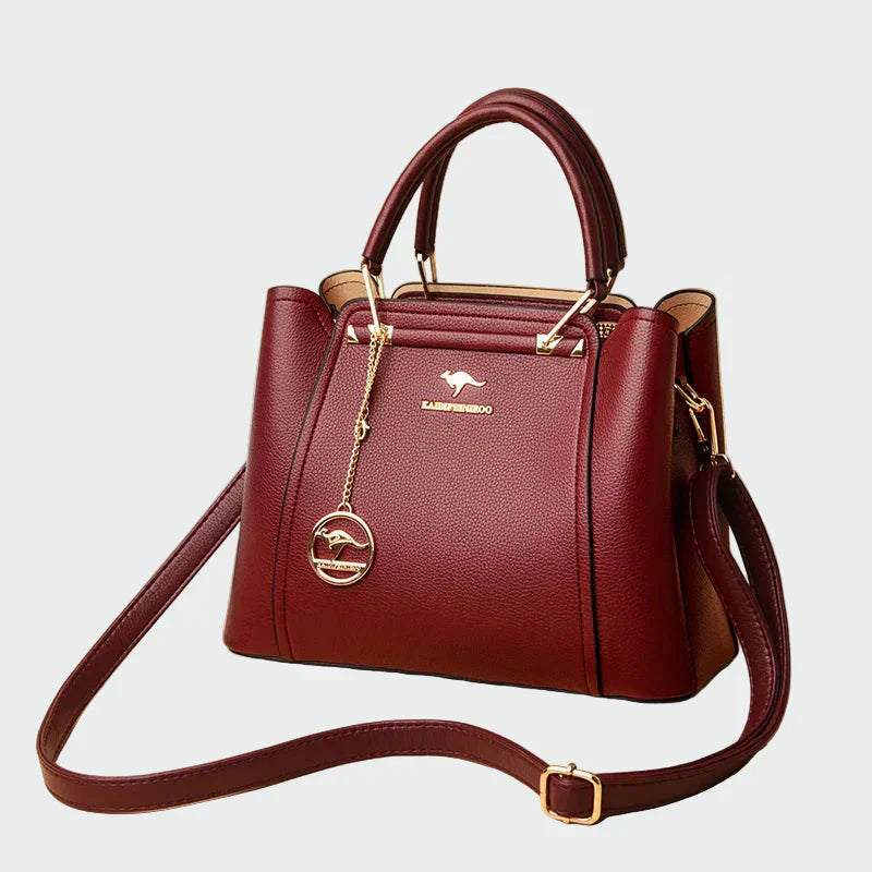 Luxusná kožená príručná taška