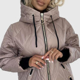 Jayne - Prešívaná Teplá a Elegantná Parka