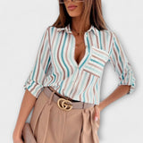 Halenka s klasickým límcem